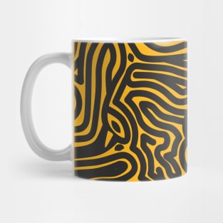 Wavy background Mug